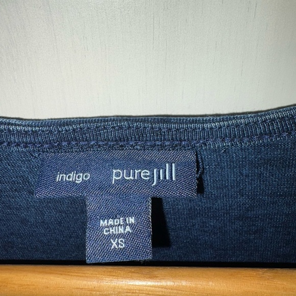 J. Jill Navy Sleeveless Tunic size XS coastal - Picture 3 of 11